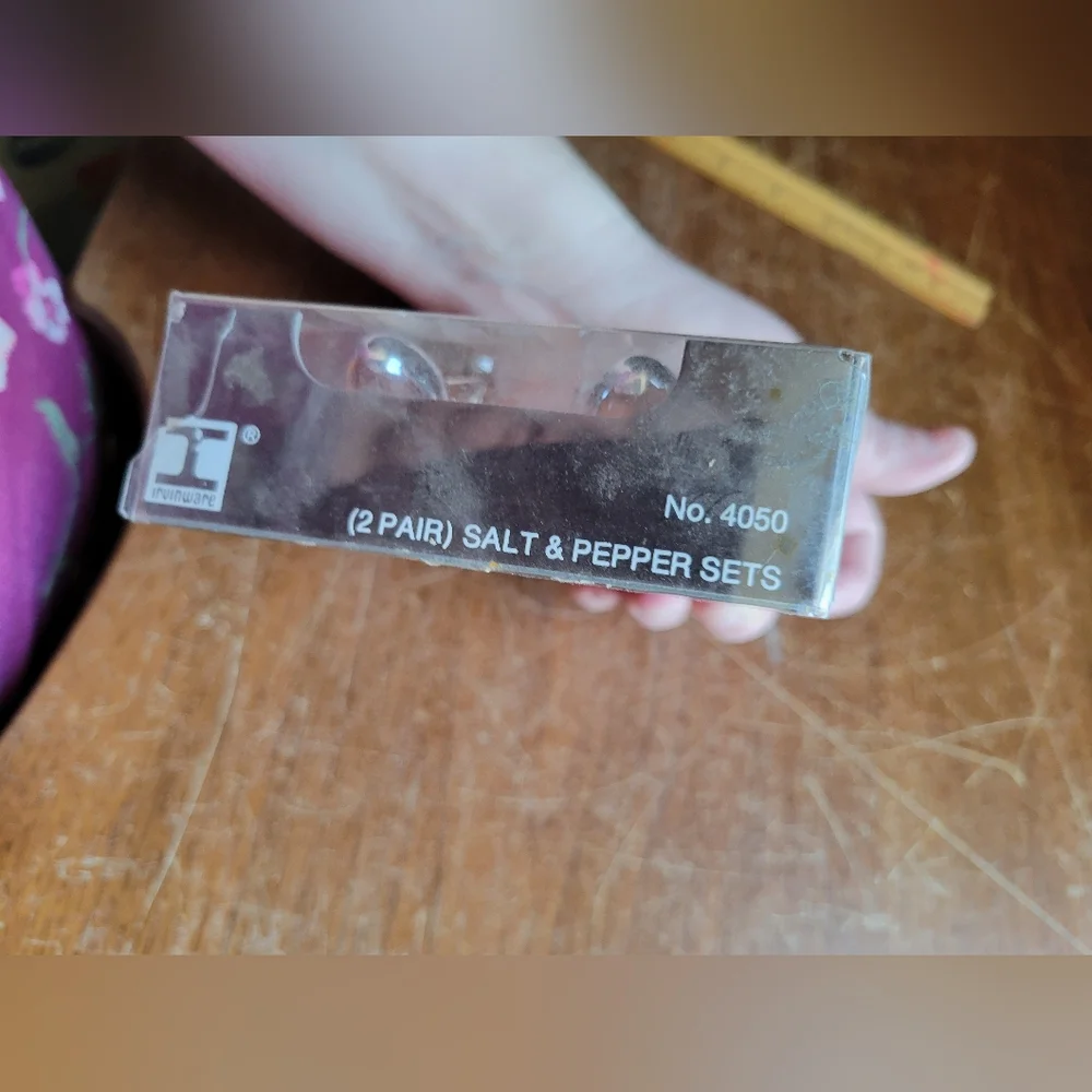 Silver Salt & Pepper Sets